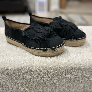 Sam Edelman Black Espadrille Flats